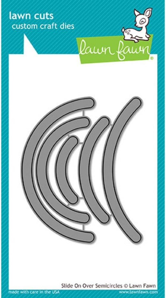 Lawn Cuts Custom Craft Die -Slide on over Semi-Circles