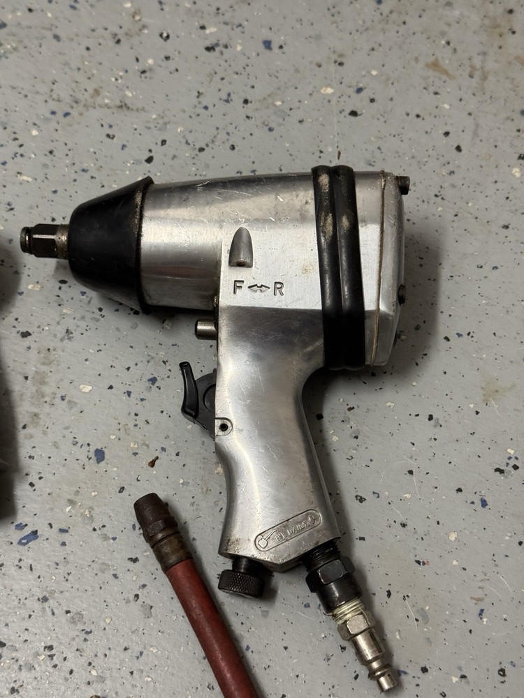 Large Bundle Of Air Power Tools And Accessories (drills, wrenches, etc)