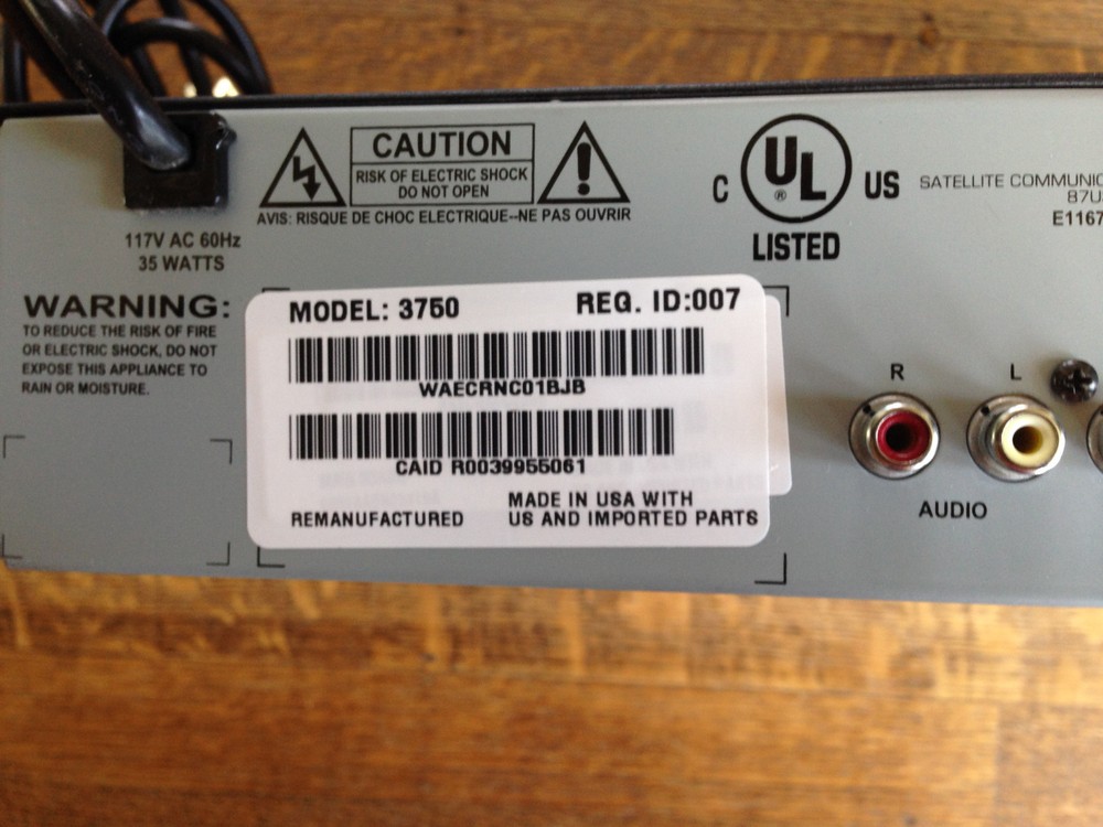 Dish 3750 Receiver