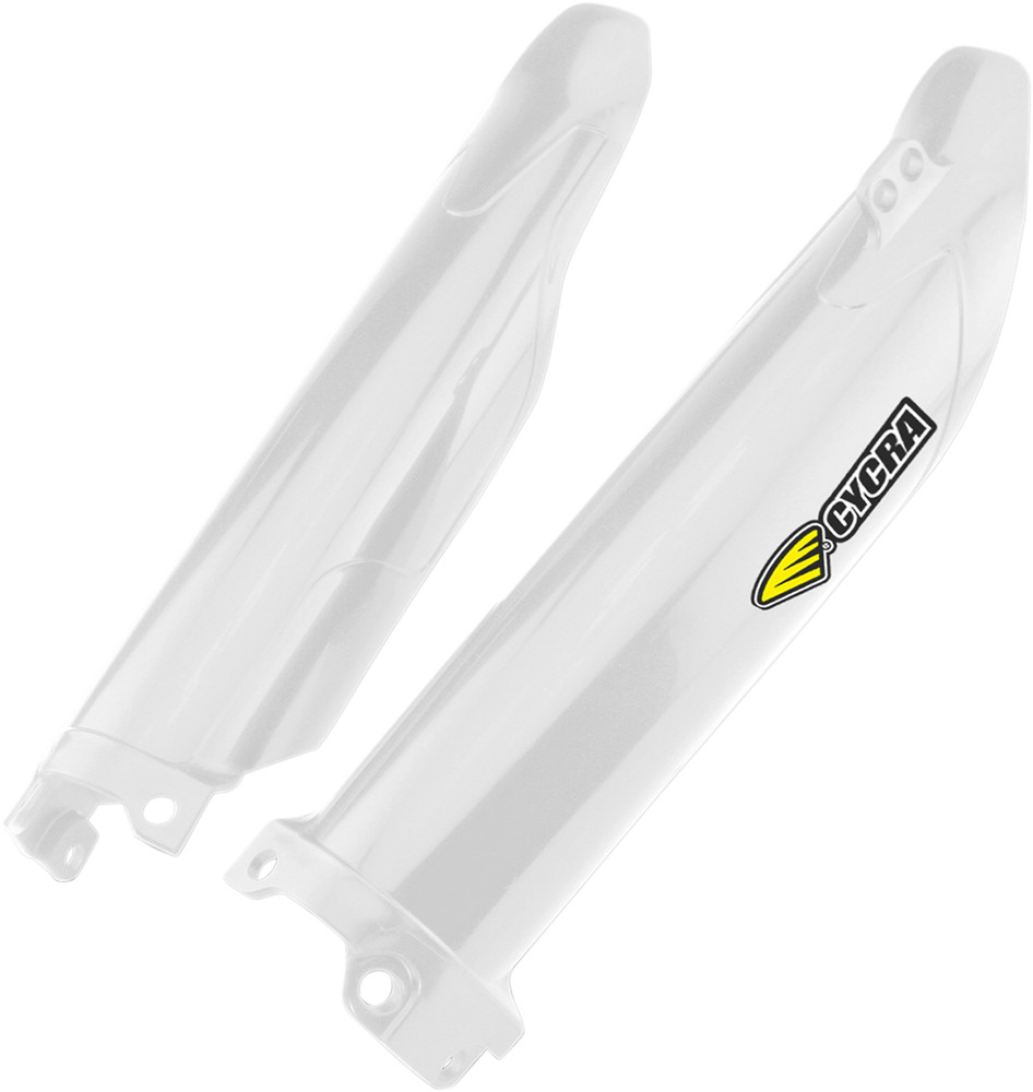 CYCRA Fork Guards - White 1CYC-6909-42