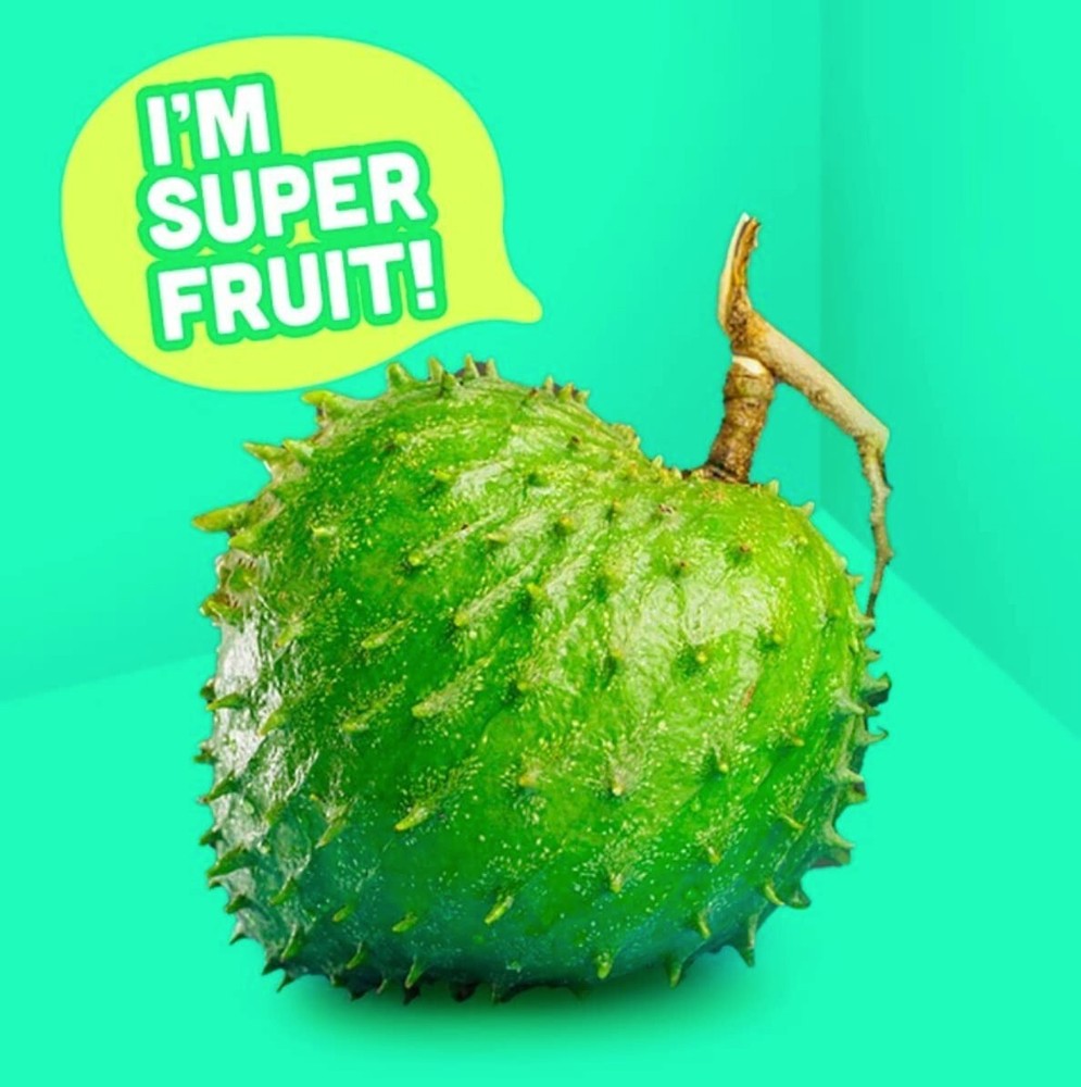 Refreshing 100% Real Soursop Juice | No Sugar, Not from Concentrate - 12 Pack