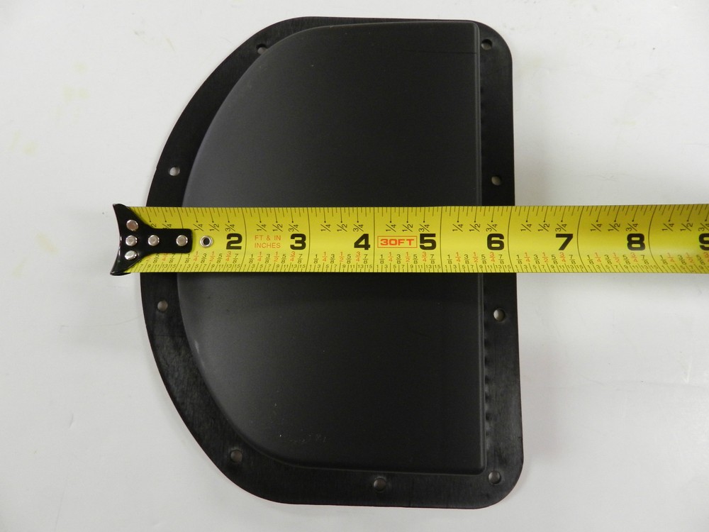 TRAILER / RV VENTS, Black, 2 inner, 2 outer, Utility, Cargo, Motorcycle Sidewall