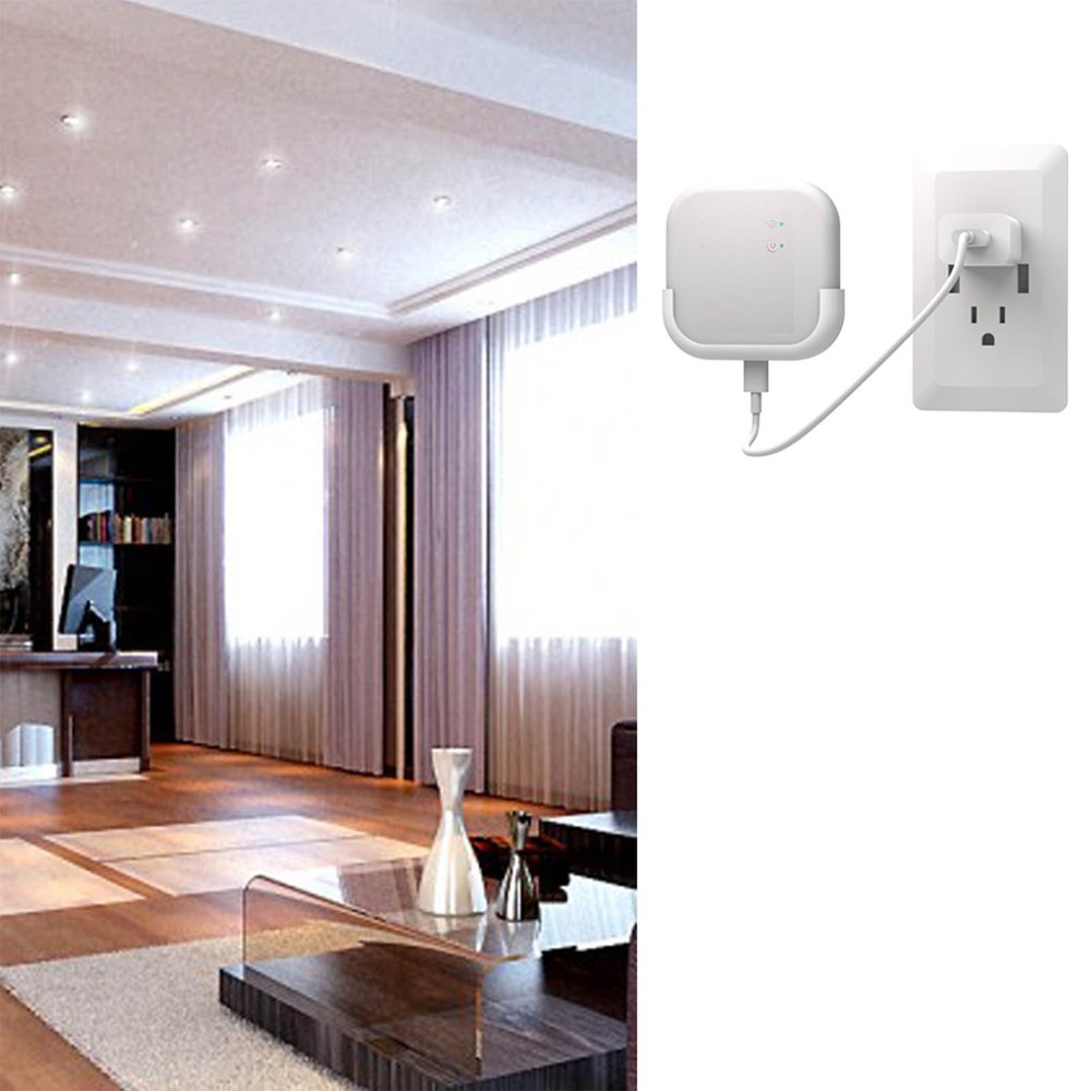 Adhesive/Screw 2 Ways Installation Wall Mount Holder for Blink Sync Module XR