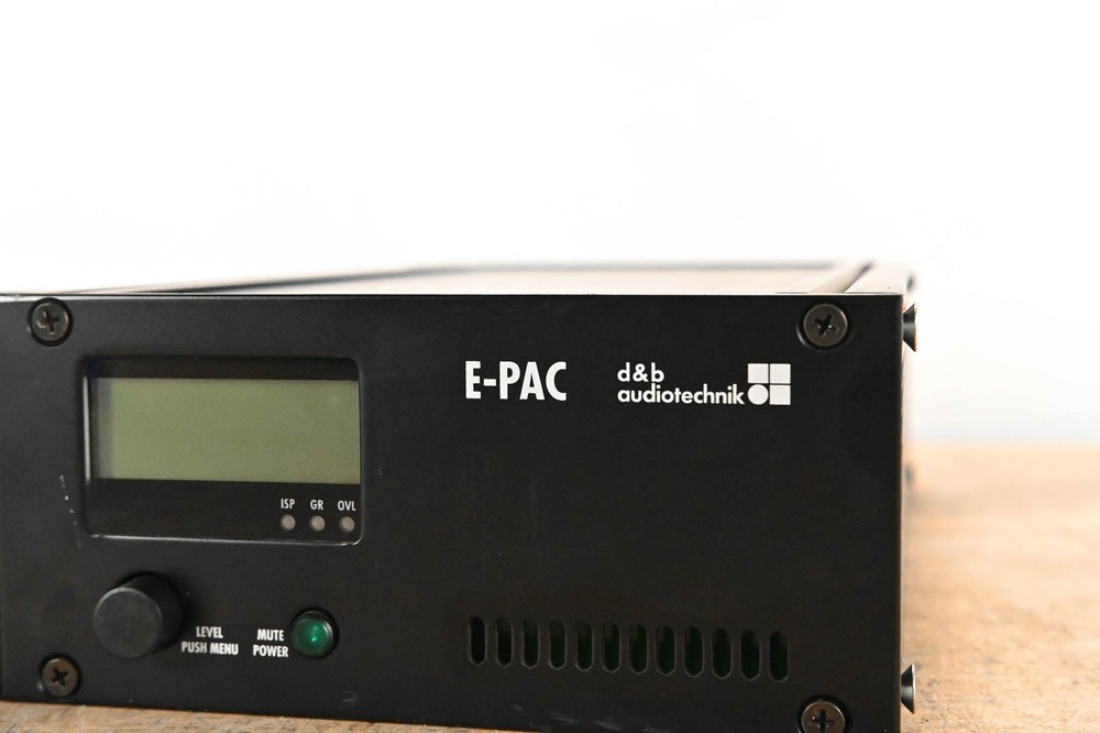 d&b audiotechnik E-PAC Single-Channel Power Amplifier Controller CG01V50