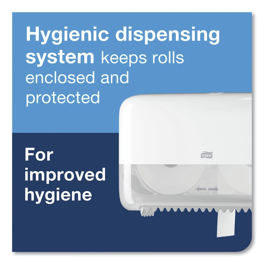 Tork 473200 Elevation Coreless High Capacity Bath Tissue Dispenser - White New