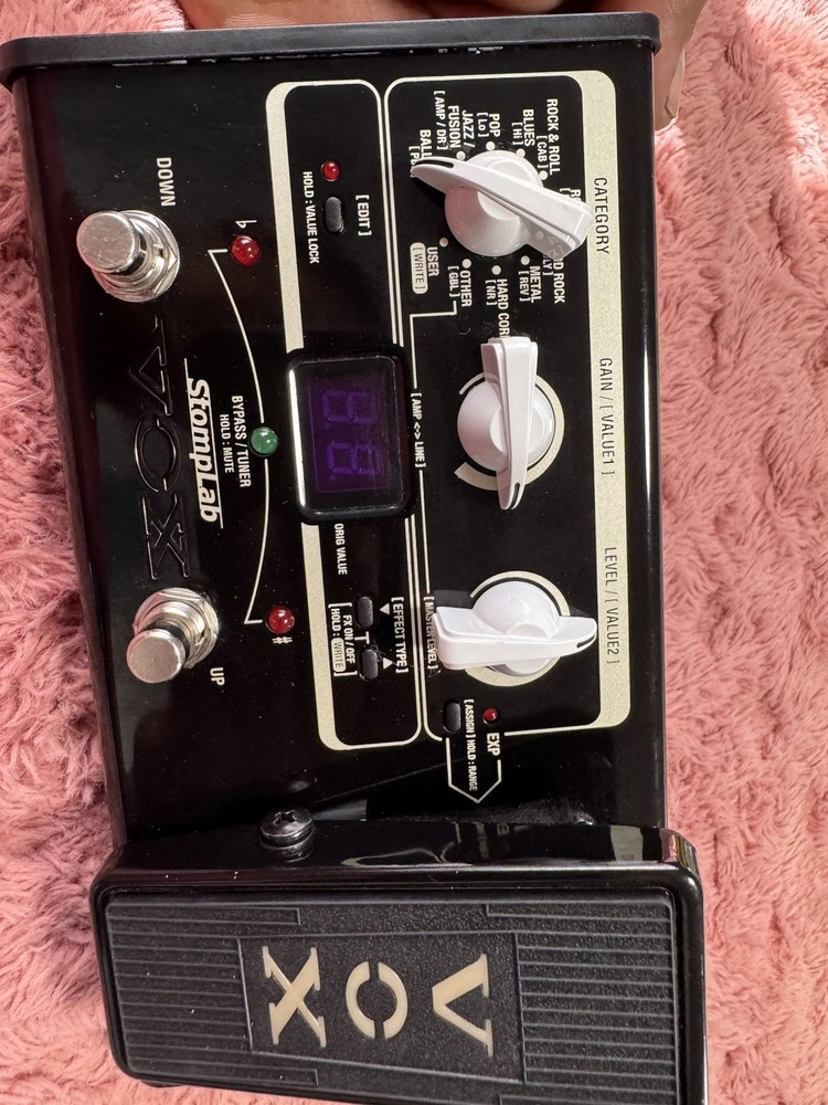 Vox StompLab IIG Digital Modeling Multi-Effects Processor SL2G Electric Guitar