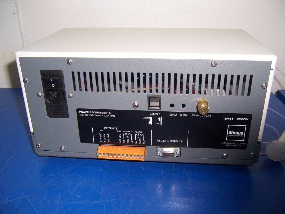 13922 Illinois Instruments 6500 Headspace Oxygen Analyzer