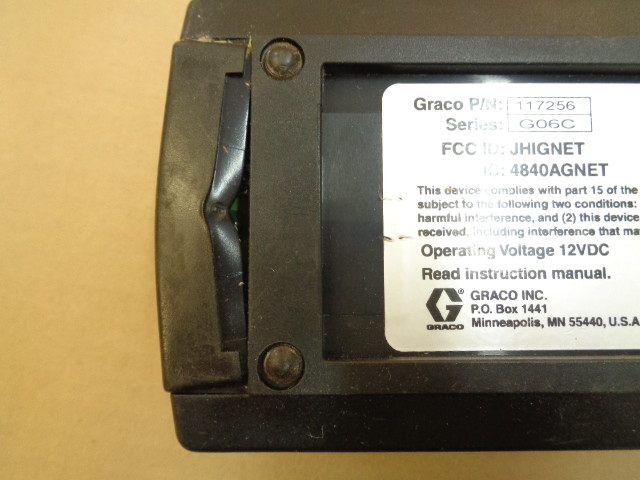 Graco Matrix 117256 Transceiver for Total Fluid Management System
