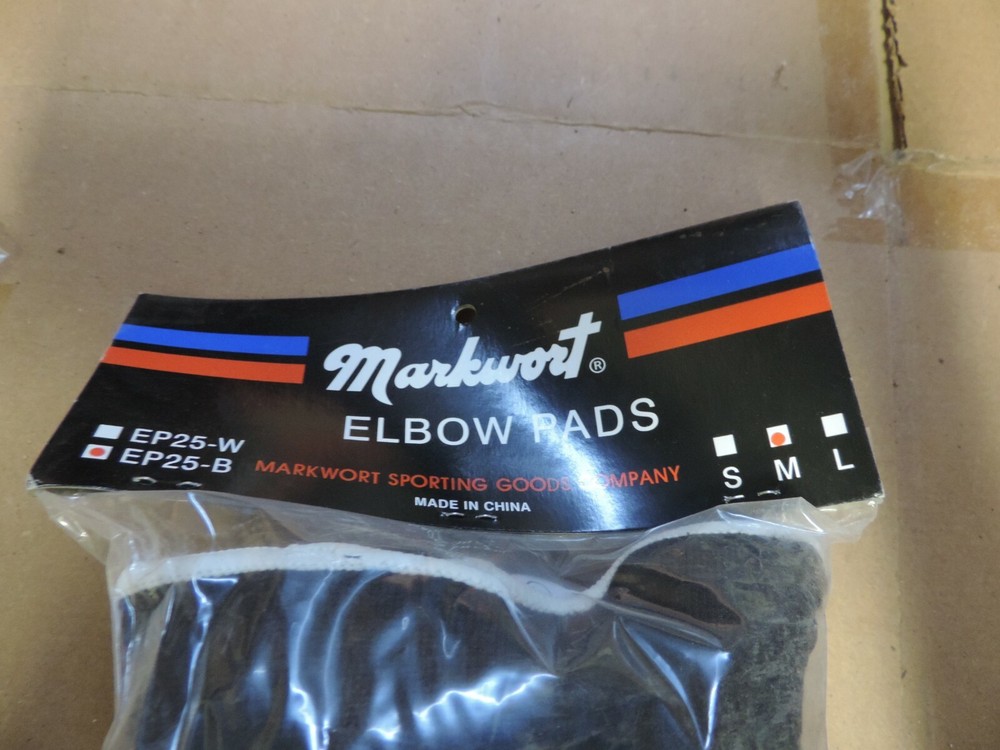 Markwort Sporting Goods Black Elbow Pad Set (EP25-B) medium