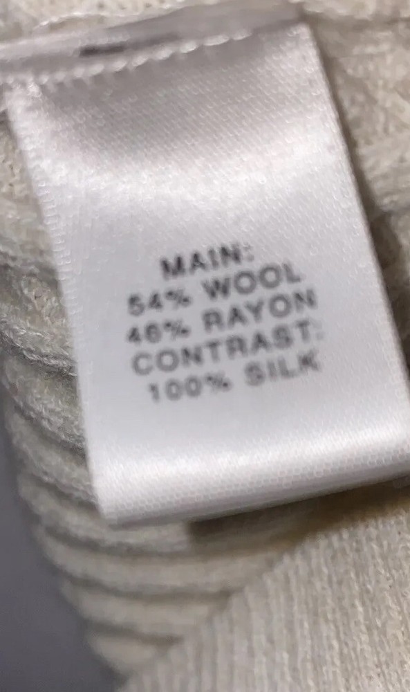 St. John Knit Sweater Off White Size Large