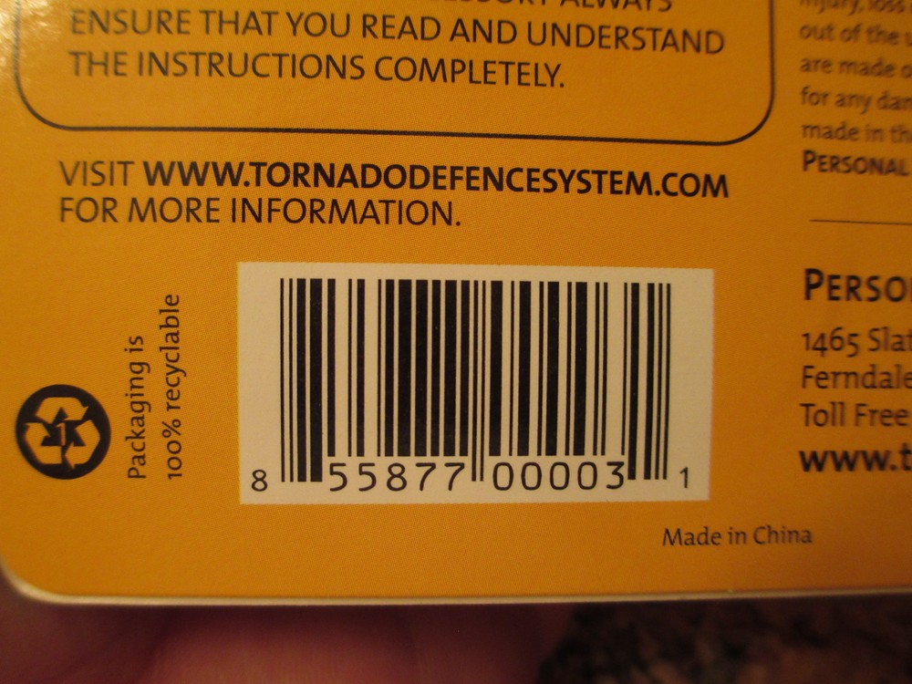 TORNADO PERSONAL DEFENCE SYSTEMS - ROTATING BELT CLIP - THD003