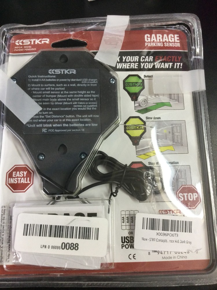 STKR Garage Parking Sensor 00246 Easy Install Adjustable Distance 2460