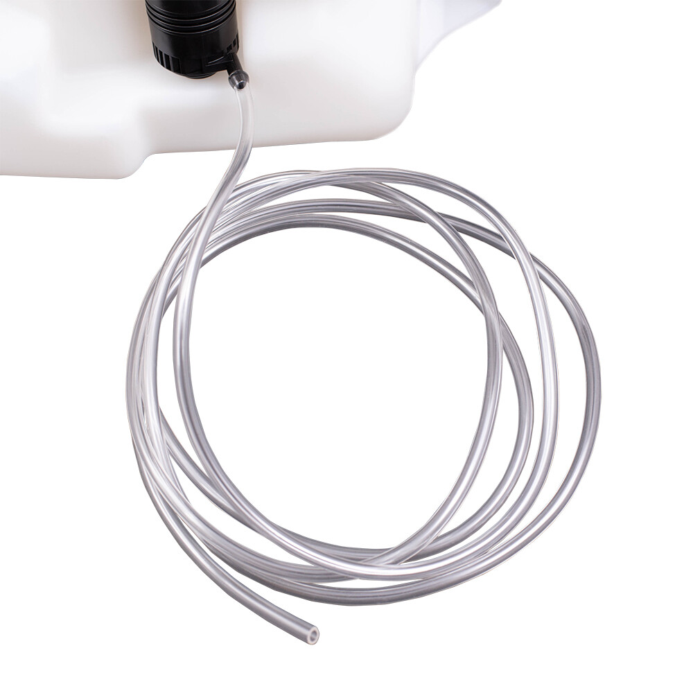 Windshield Washer Reservoir with Cap, Pump, Low Fluid Sensor Set for Trucks/SUVs