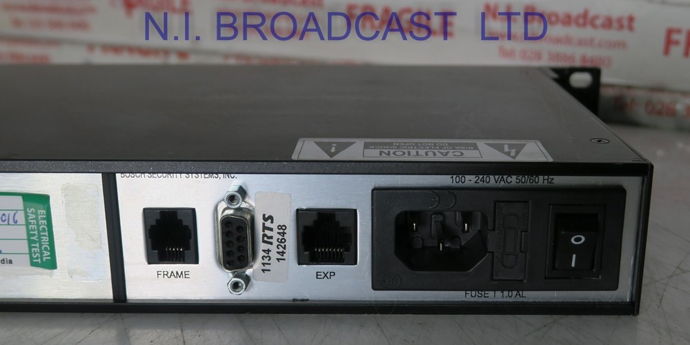 Telex rts kp-12l lever button 12 channel intercom panel