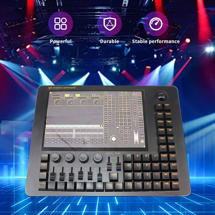 Mini MA Controller DMX 512 Lighting Q0 Mobile Touch Screen Command DMX Console