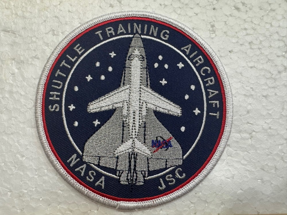 Vintage NASA Space Shuttle Patch- JSC Shuttle Training Aircraft