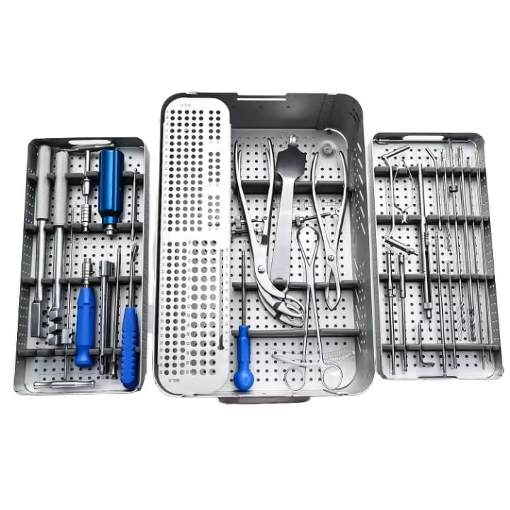 Professional Stainless Steel Instrument Kit Manual Precision Tool Set