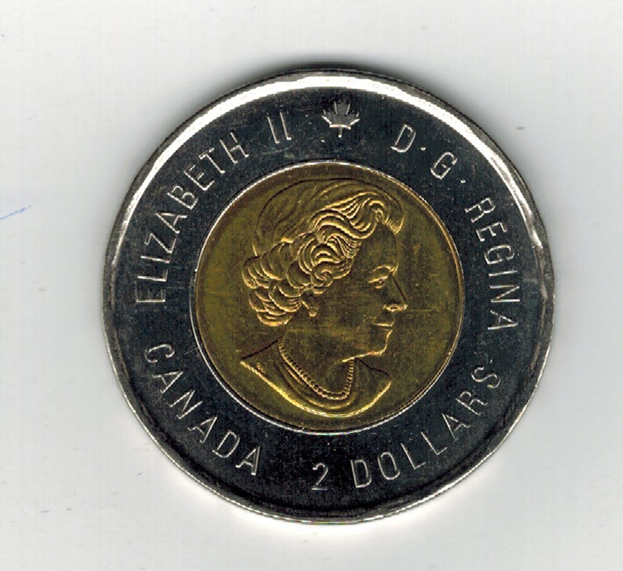 2012 War of 1812 Canada Twoonie