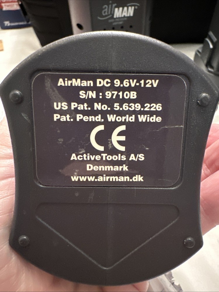 Active Tools Airman Owl Multipurpose Inflator Corded/Battery, Untested