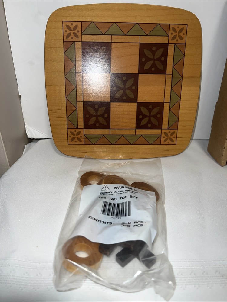 Longaberger Tic Tac Toe Lid