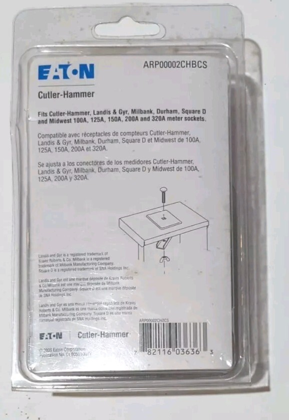 EATON 2" Hub Closure Plate, ARP00002CHBCS, Electrical