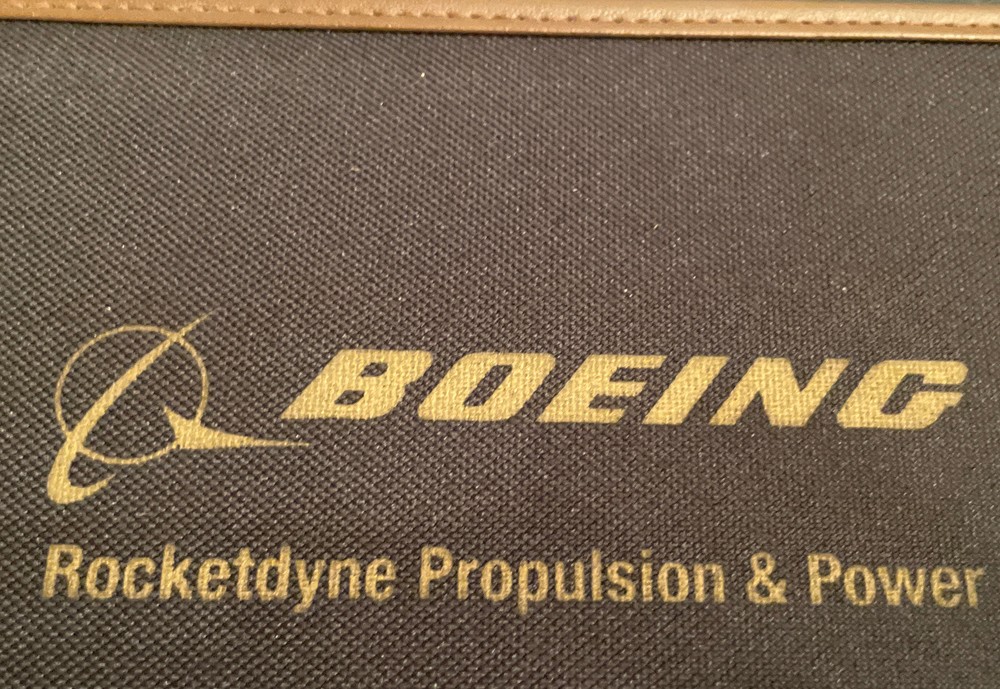 Boeing 1999 Joint Propulsion Conf. Binder w/ Note Pad & Boeing Pen Preowned A+++