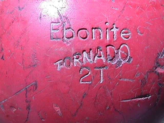 Ebonite Tornado Duckpin Bowling Balls