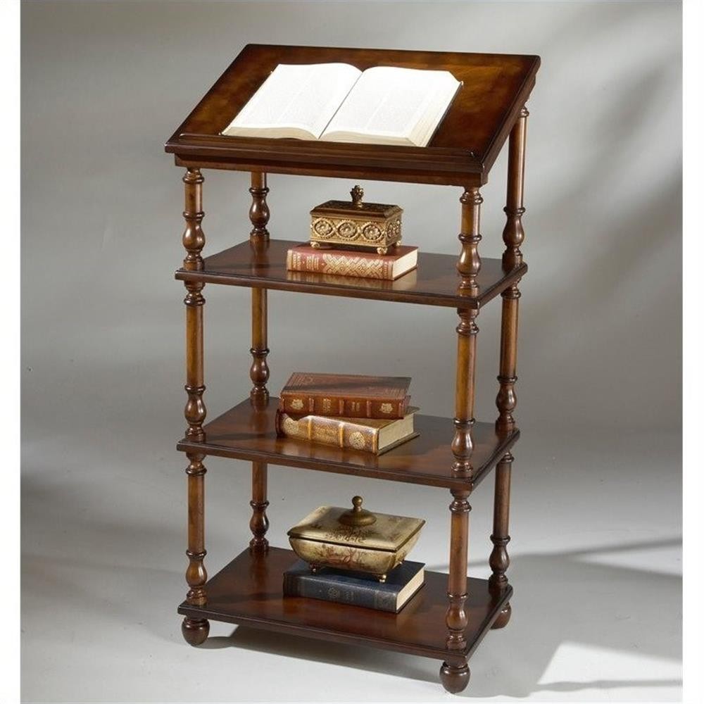 Beaumont Lane Library Stand in Cherry