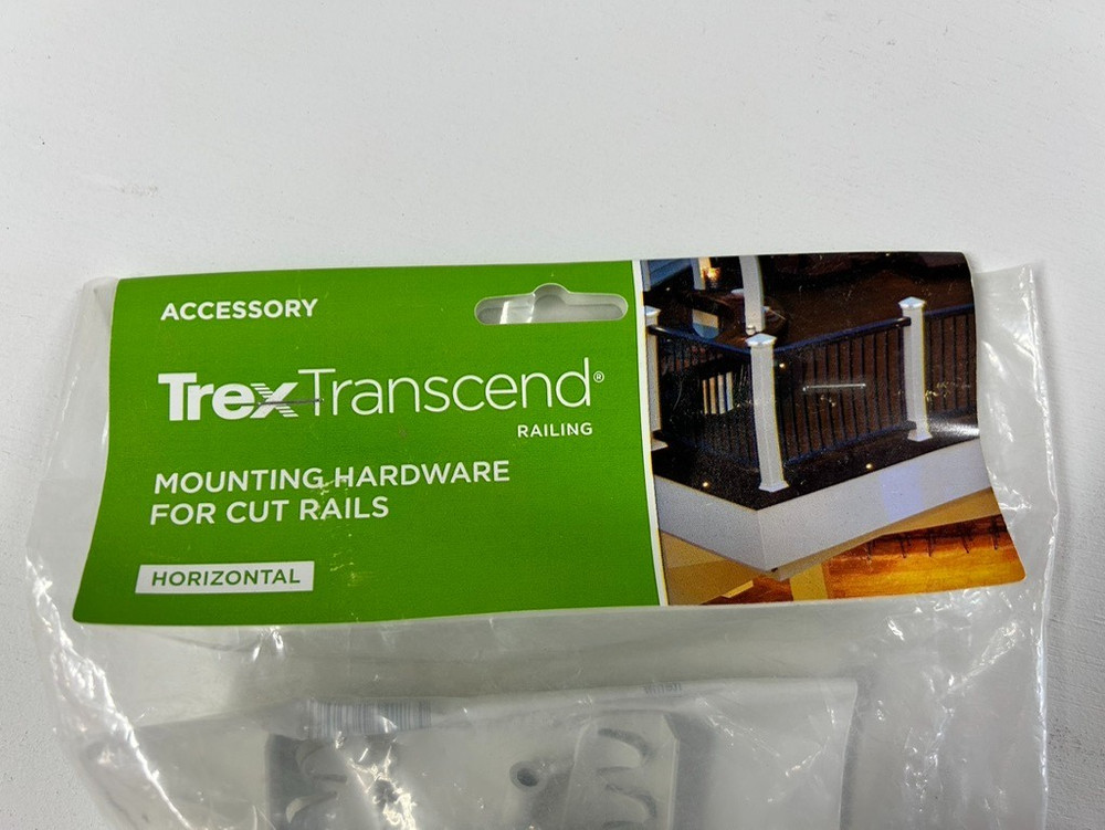 Trex Transcend railing mounting hardware kit for cut rails