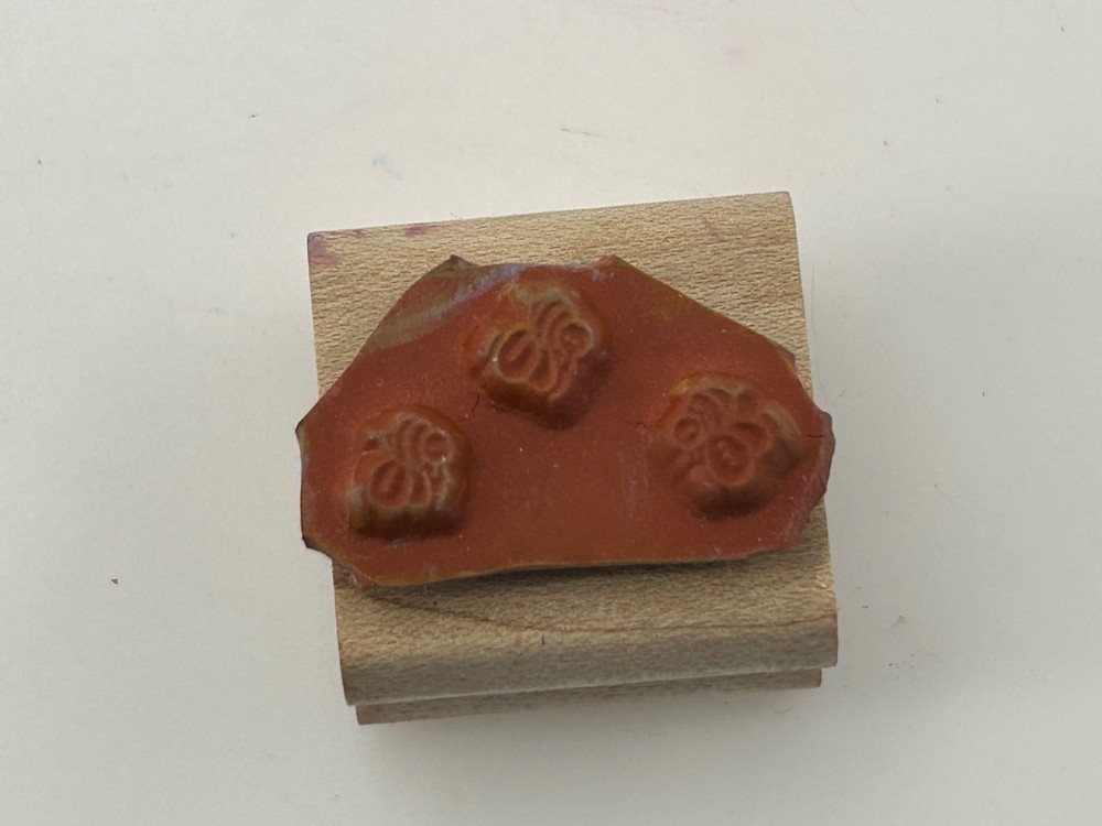 Stampin' Up! 1995 Bee Rubber Stamp Card Making Tool