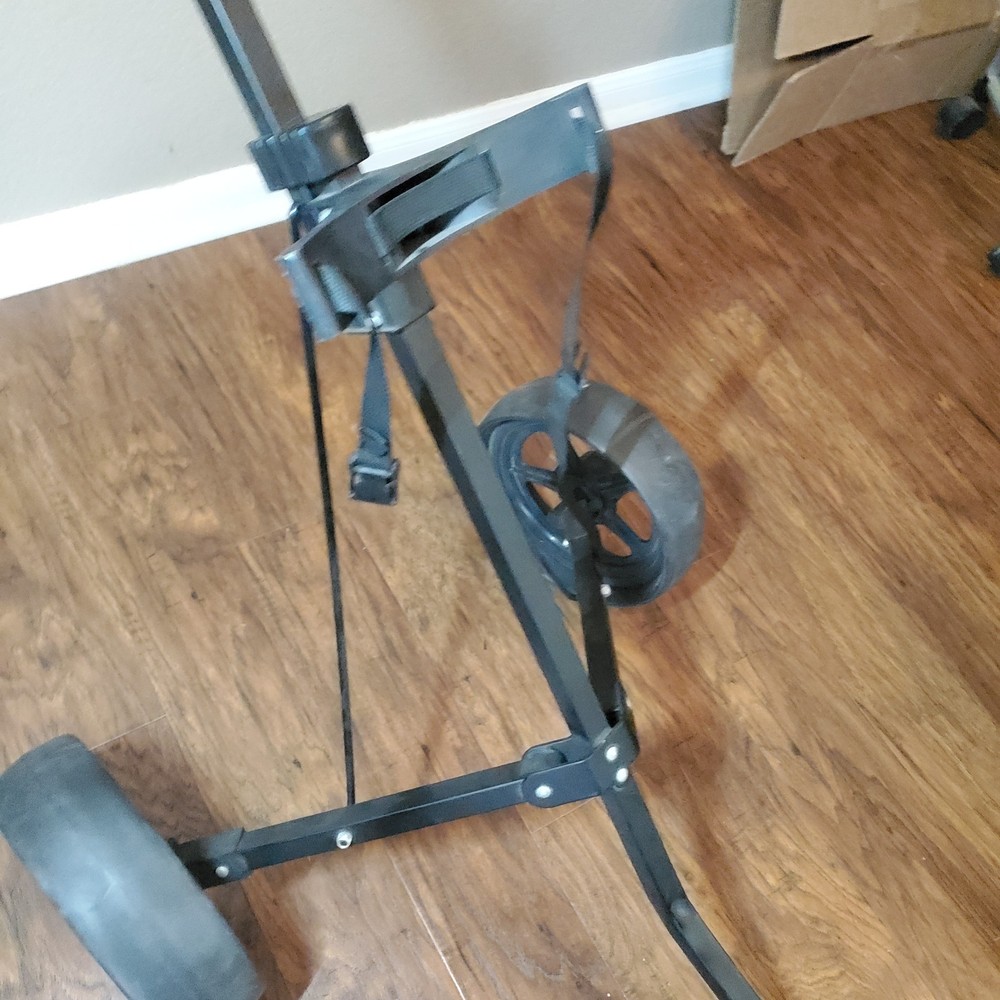 Golf Push-Pull Cart, Lightweight, Foldable, Adjustable Handle