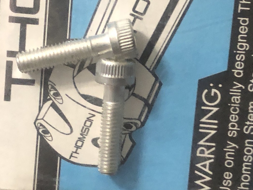 Thomson Stem Bolts 2 Ea. Silver SM- H001