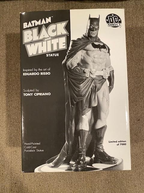 Batman Black & White Statue Collection. ALL FIRST EDITIONS. Complete w/ Box.