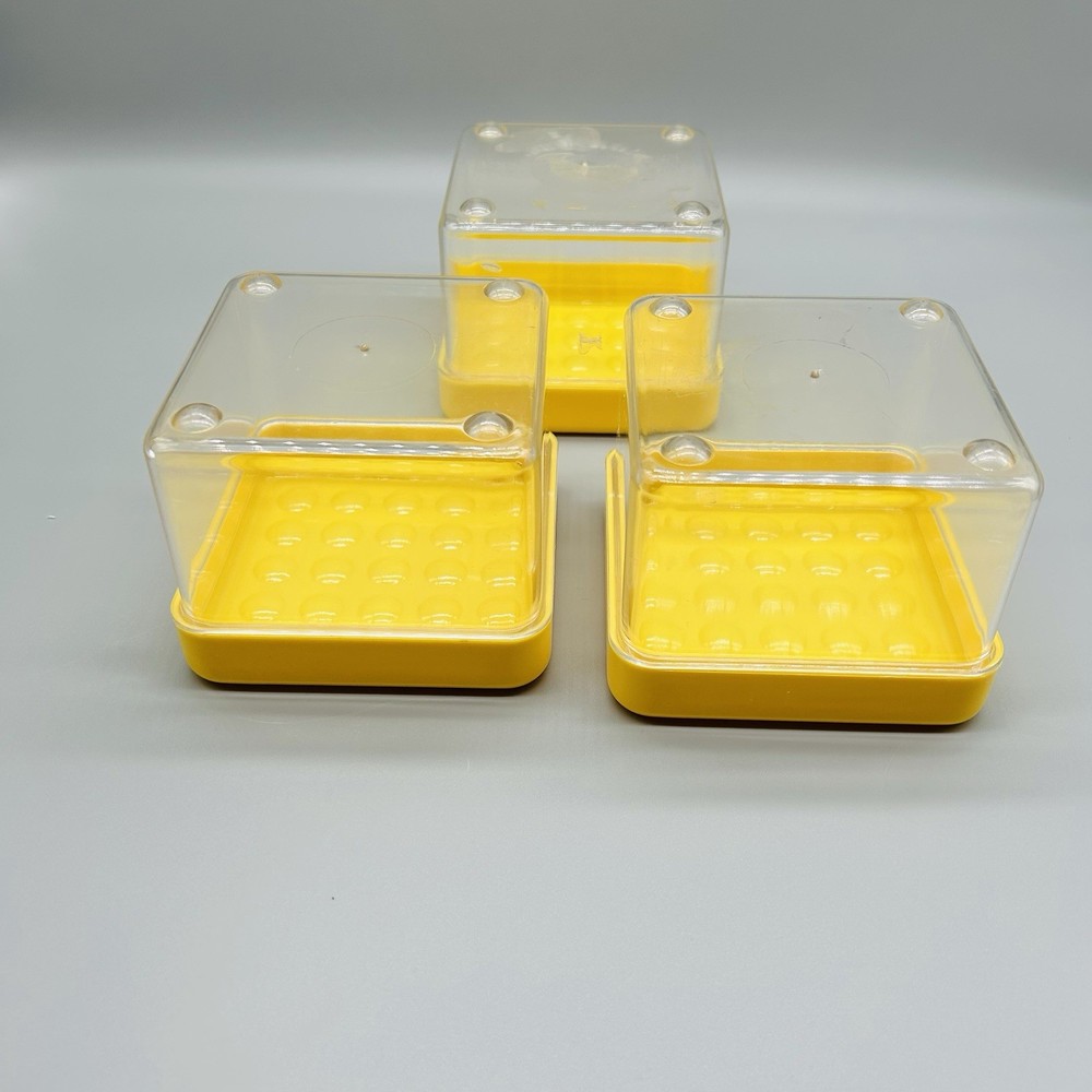 Vintage Danish Modern Stackable Organization Containers Set Of 3