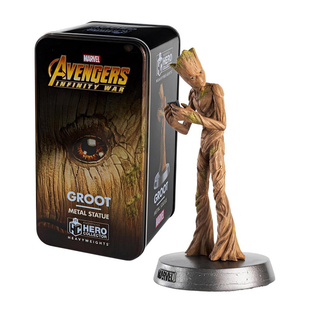 Eaglemoss Marvel Heavyweights 1:18 Scale Metal Statue | 004 Groot