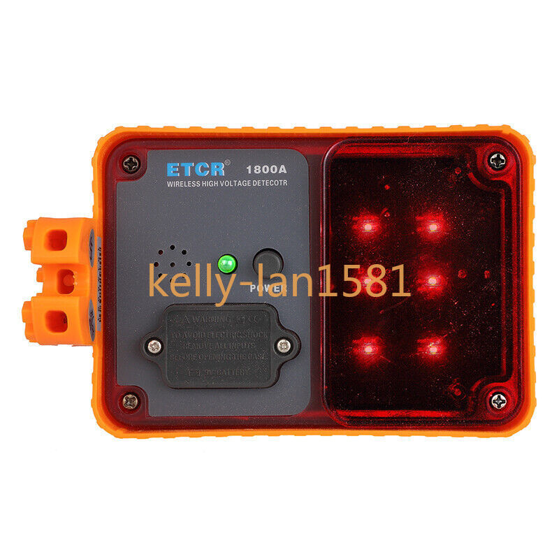 1PC ETCR1800A Wireless High Voltage Electroscope Testing Level 380V~220kV