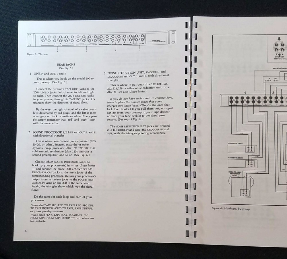 DBX-200 Program Route Selector Instruction Manual - Owners Manual