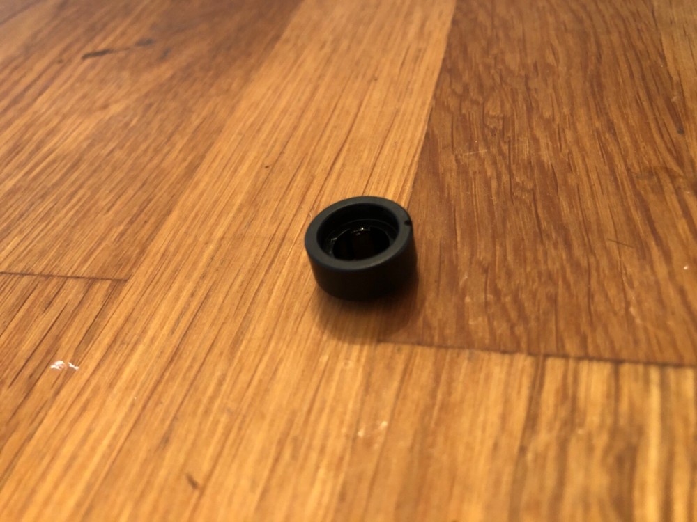 (PARTING OUT) TECHNICS 10E SH-9010 E ROUND KNOB FOR BANDWIDTH (Q) EQUALIZER