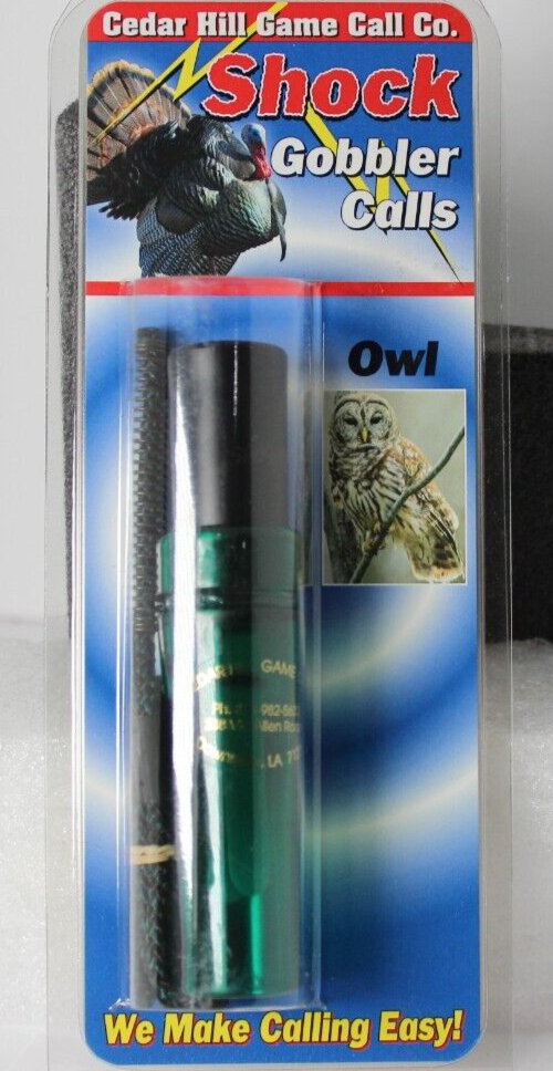 Cedar Hills Game Call Co. - Shock Gobbler Calls - Owl