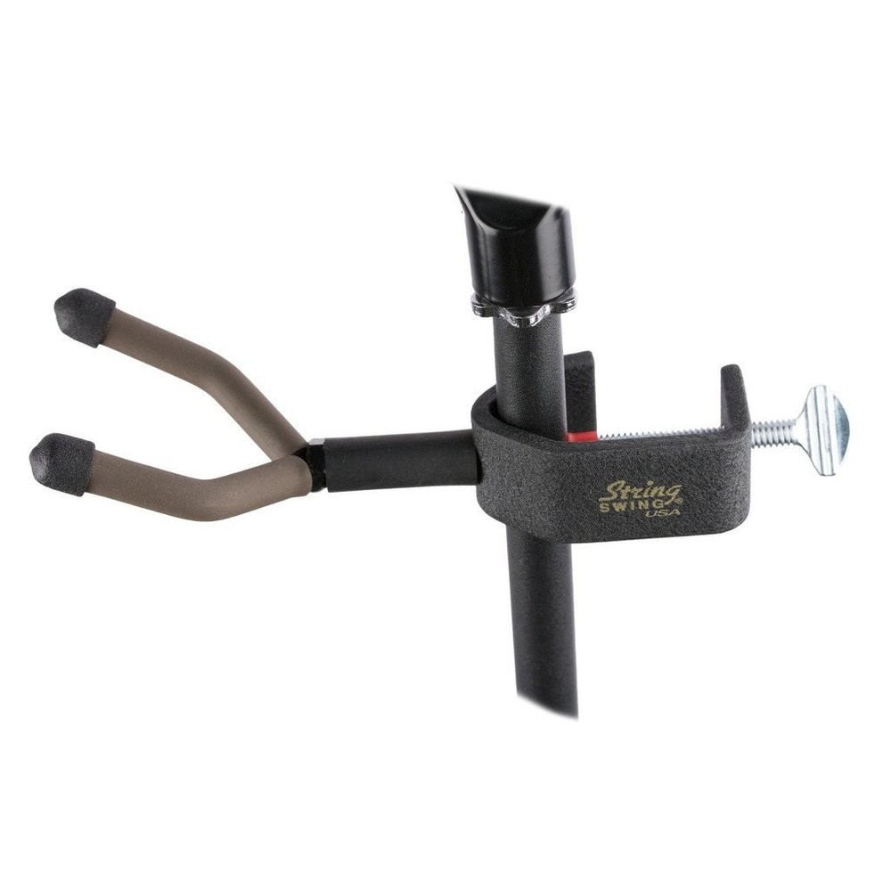 String Swing Ukulele or Mandolin hanger for Mic Stands and single,