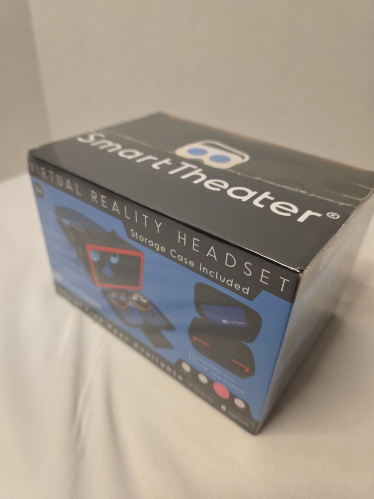 Smart Theater Virtual Reality Headset iPhone & Android Compatible Brand New