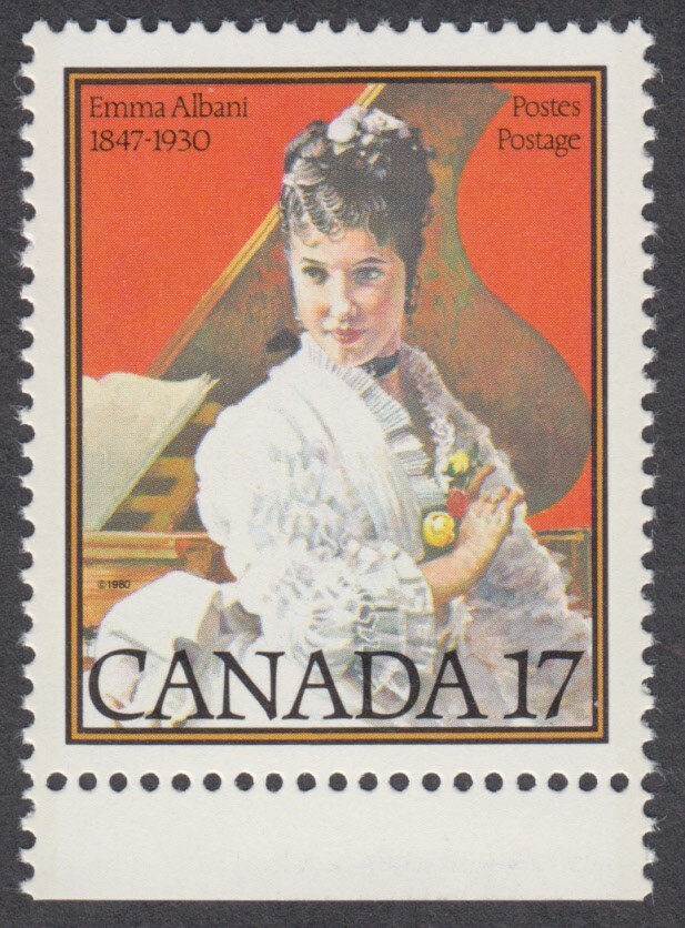 Canada - #860 Canadian Musicians - MNH