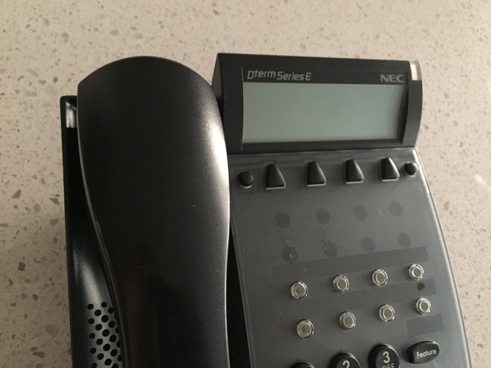 NEC DTP-8D-1 Phone Black