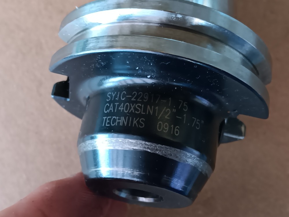 Techniks CAT40 1/2" ID Solid End Mill Tool Holder CNC Lathe SYIC-22917 .5