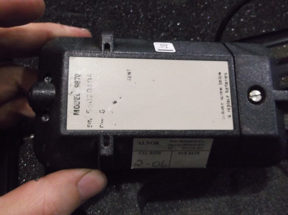 ALNOR 9870 AIR VELOCITY METER (RR4)
