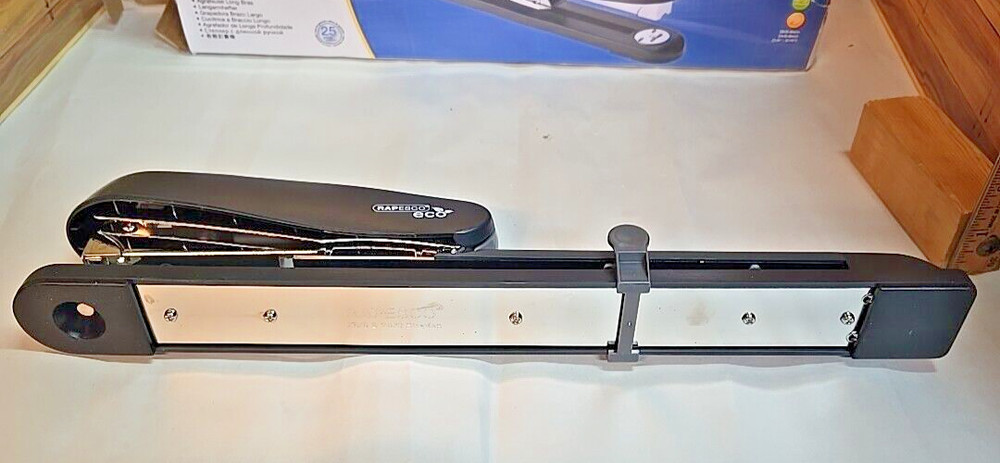Rapesco Worldwide Front Loading Long Arm Stapler 790; NOB