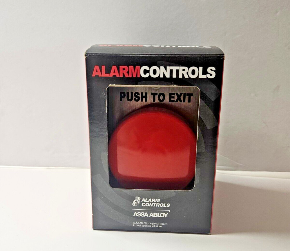 Alarm Controls TS-21R Request to Exit Station with  Red Push Button NEW