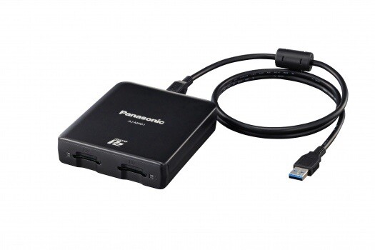 Panasonic AJ-MPD1G Dual MicroP2 memory card reader USB 3.0