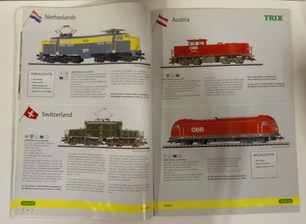 Trix Trains New Items 2005 Catalog