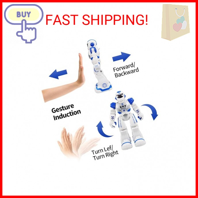 Remote Control Robot For Kids, Intelligent Programmable Robot With Infrared Cont